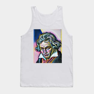 Ludwig van Beethoven Portrait | Ludwig van Beethoven Artwork 10 Tank Top